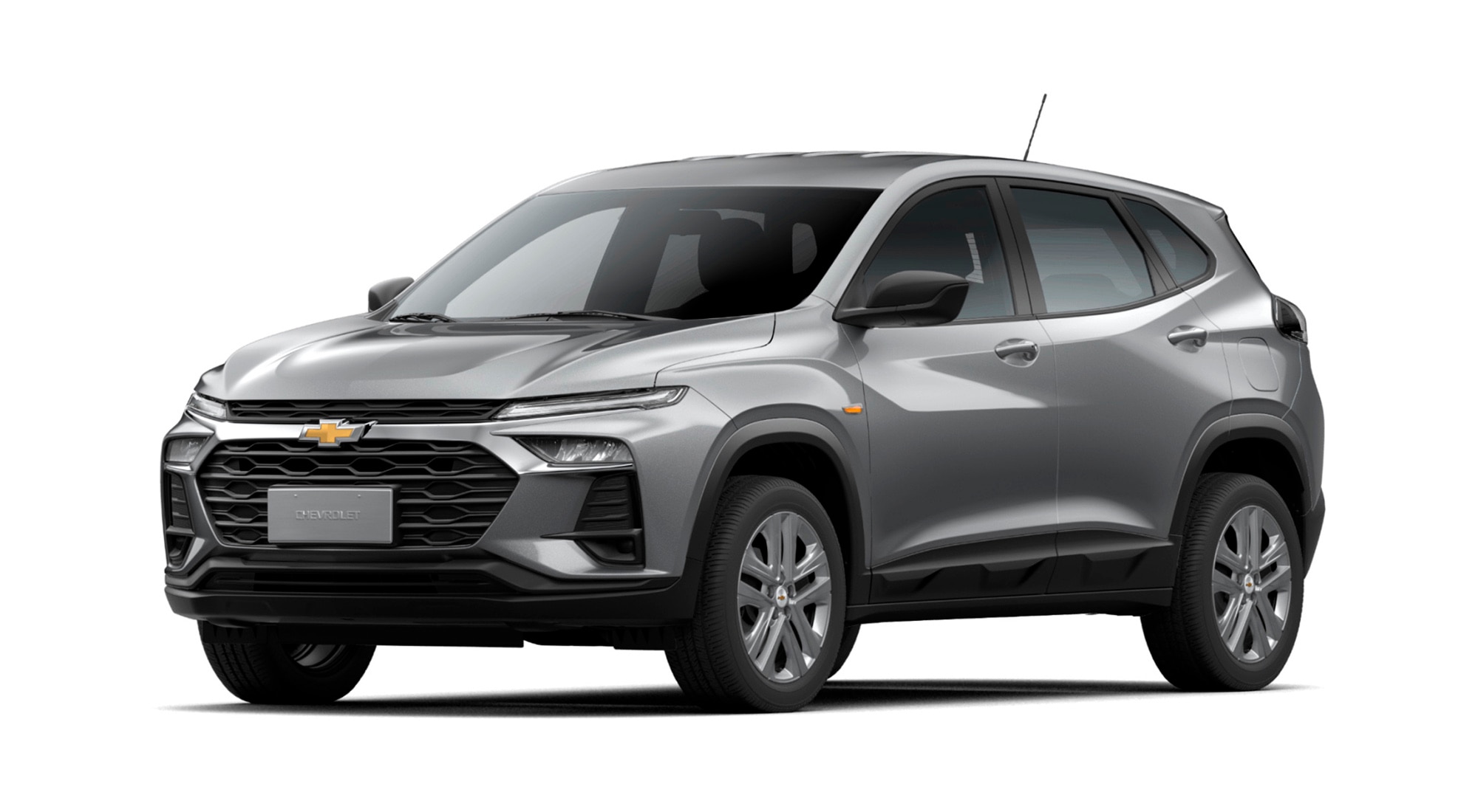 SUV Tracker 2027 cor prata shark